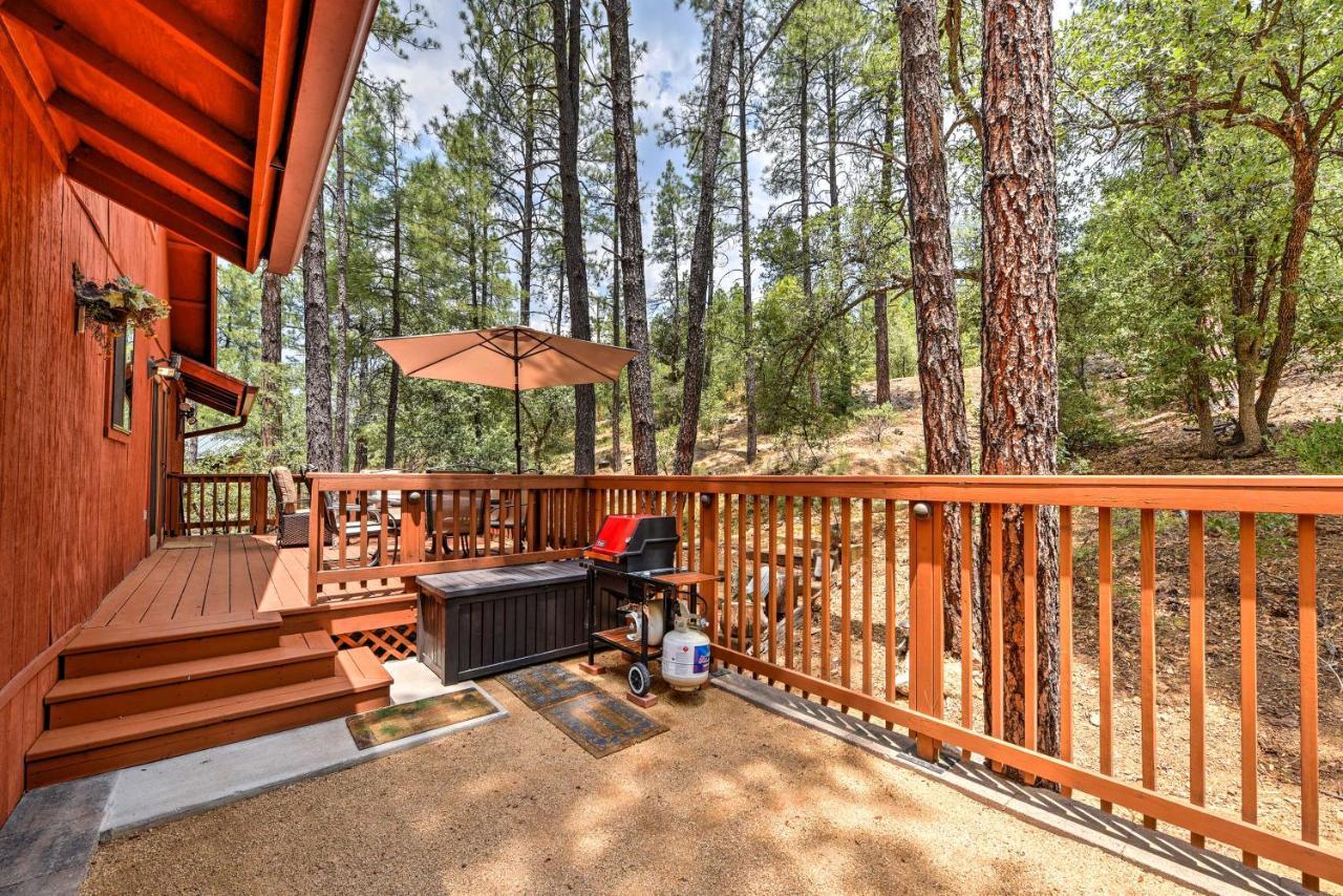 Prescott Cabin With Beautiful Forest Views And Deck! Eksteriør billede