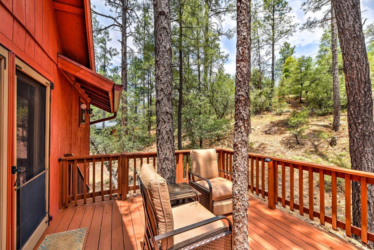 Prescott Cabin With Beautiful Forest Views And Deck! Eksteriør billede
