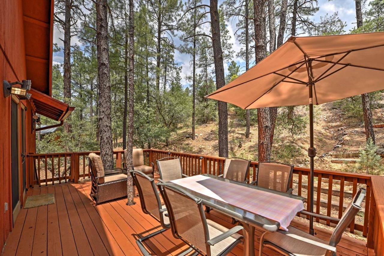 Prescott Cabin With Beautiful Forest Views And Deck! Eksteriør billede