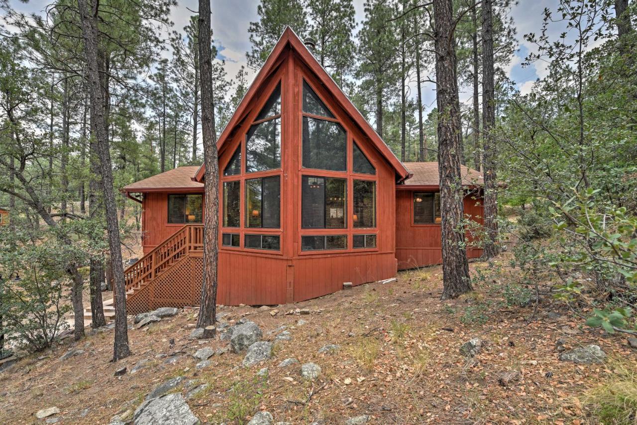 Prescott Cabin With Beautiful Forest Views And Deck! Eksteriør billede
