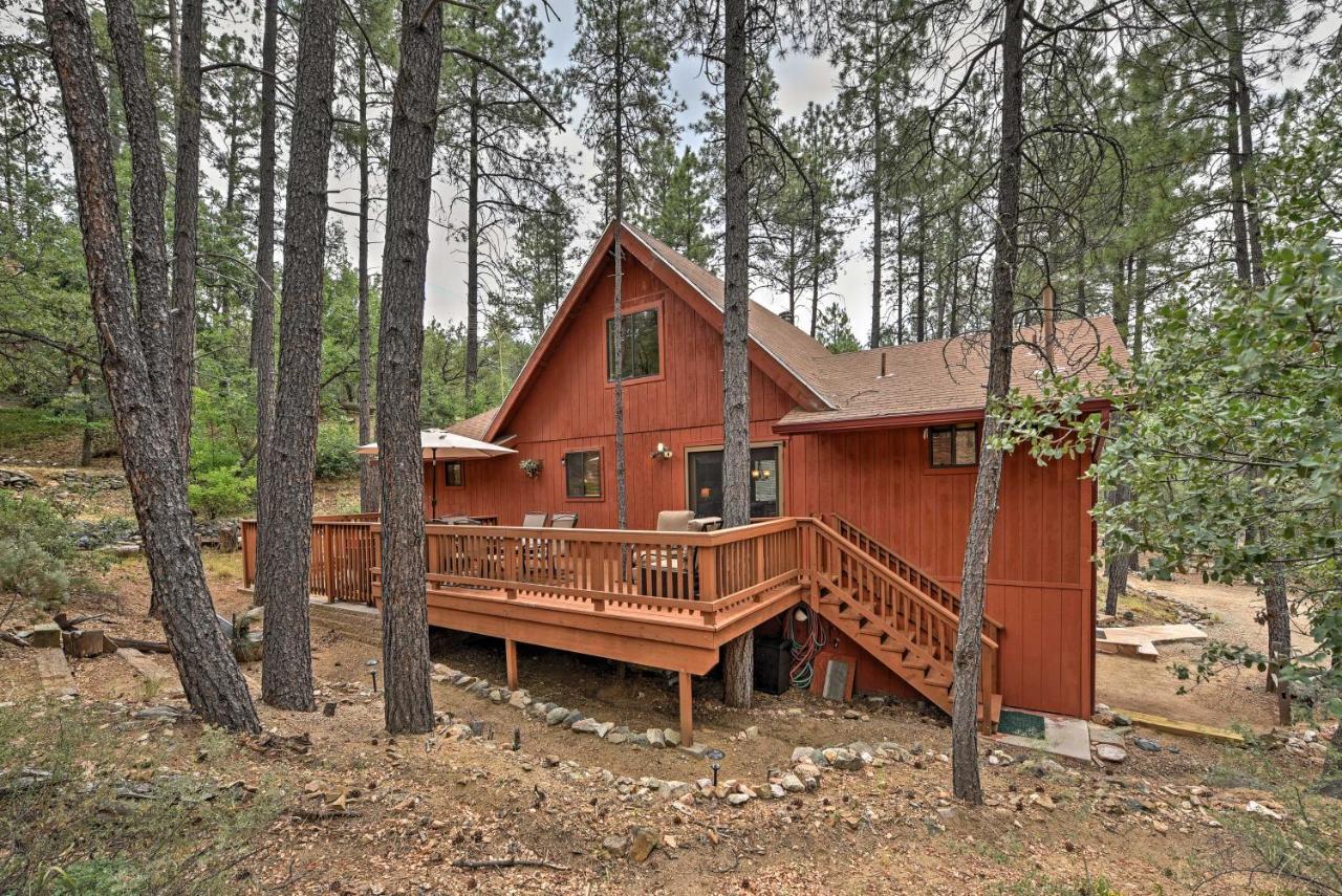 Prescott Cabin With Beautiful Forest Views And Deck! Eksteriør billede