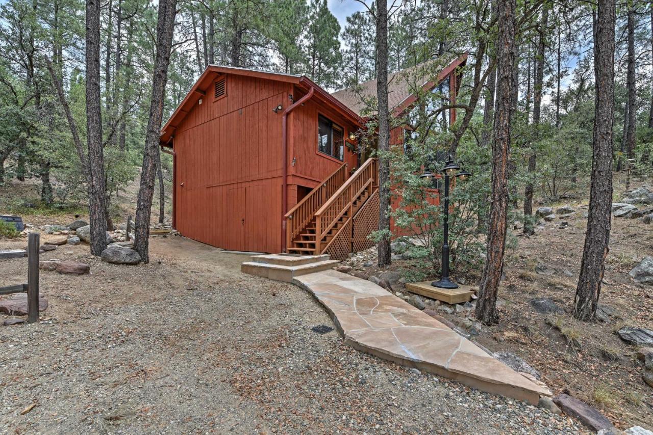 Prescott Cabin With Beautiful Forest Views And Deck! Eksteriør billede